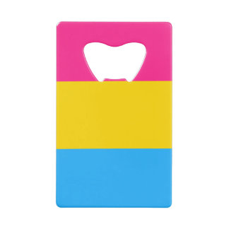 Pansexual Pride Geldbeutel Flaschenöffner