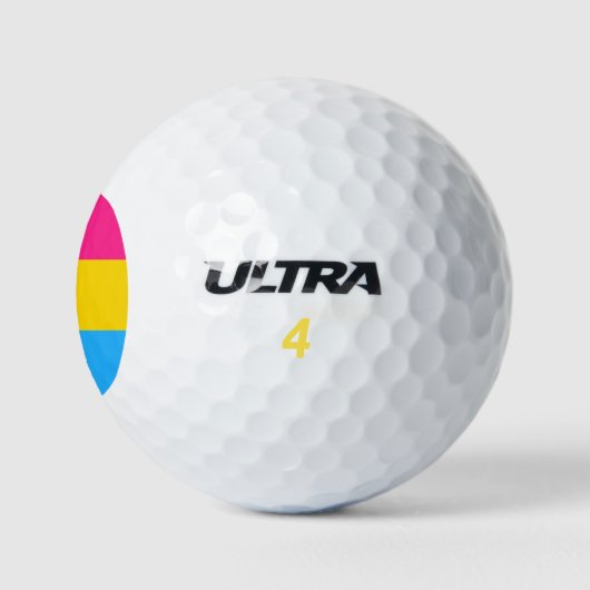 Pansexual Pride Golfball (Logo)