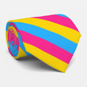 Pansexual Pride Krawatte (Gerollt)