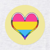 Pansexual Pride Labels Etiketten (Design 1)