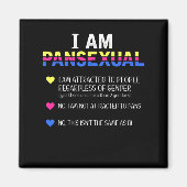 Pansexual Pride LGBT Gleiche Rechte Magnet (Vorne)