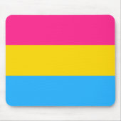 Pansexual Pride Mousepad (Vorne)