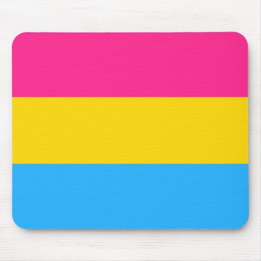 Pansexual Pride Mousepad (Vorne)