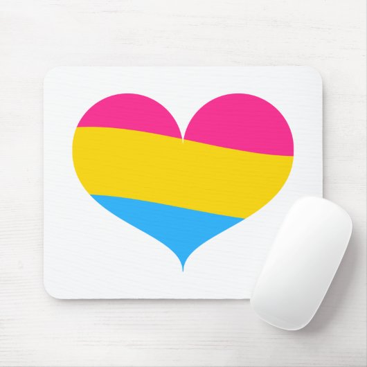 Pansexual Pride Mousepad (Mit Mouse)