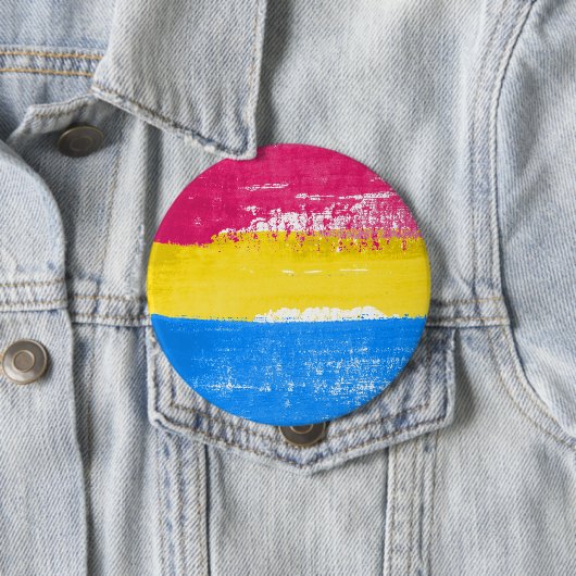 Pansexual Pride Paint Button (Beispiel)