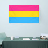 Pansexual Pride (Pan Flag) Banner (Messeveranstaltung)