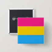 Pansexual Pride (Pan Flag) Button (Vorne & Hinten)