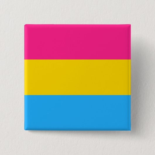 Pansexual Pride (Pan Flag) Button (Vorderseite)