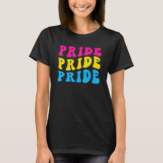 Pansexual Pride Pan Flag Gay Trans Que Lgbtq Pri T-Shirt