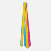 Pansexual Pride (Pan Flag) Krawatte (Rückseite)