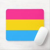Pansexual Pride (Pan Flag) Mousepad (Mit Mouse)