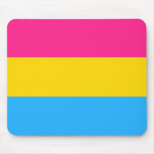 Pansexual Pride (Pan Flag) Mousepad (Vorne)