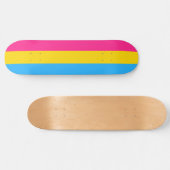 Pansexual Pride (Pan Flag) Skateboard (Horizontal)