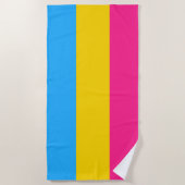 Pansexual Pride (Pan Flag) Strandtuch (Vorderseite)