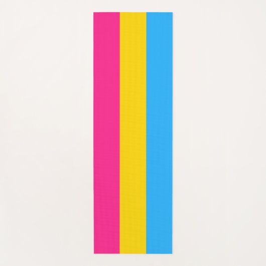 Pansexual Pride (Pan Flag) Yogamatte (Vorderseite)