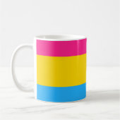 Pansexual Pride Paradise Tasse - Farbsipp (Links)