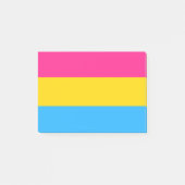 Pansexual Pride Post-it Klebezettel (Vorderseite)