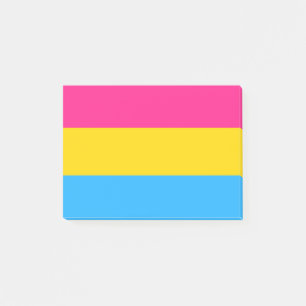 Pansexual Pride Post-it Klebezettel