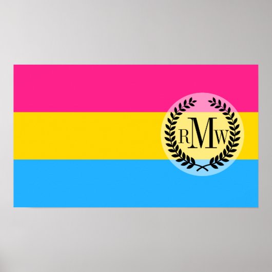 Pansexual Pride Poster (Vorne)
