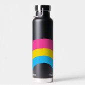 Pansexual Pride Rainbow Flag Cool Personalisiert Trinkflasche (Rechts)
