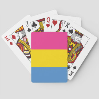 Pansexual Pride Spielkarten