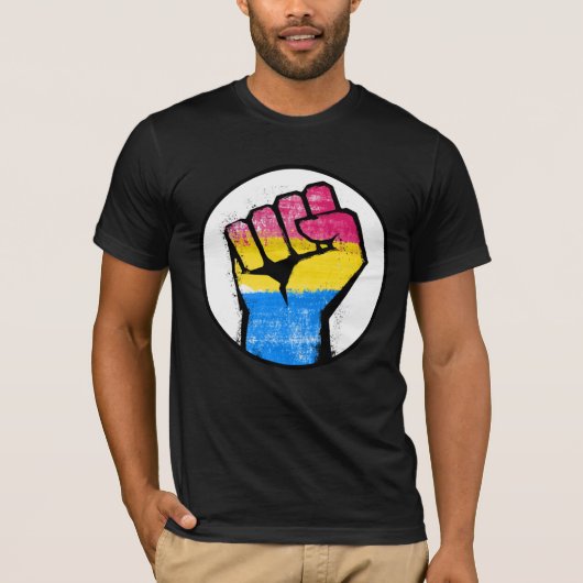 Pansexual Pride T - Shirt (Vorderseite)