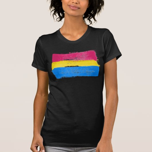 Pansexual Pride T - Shirt (Vorderseite)