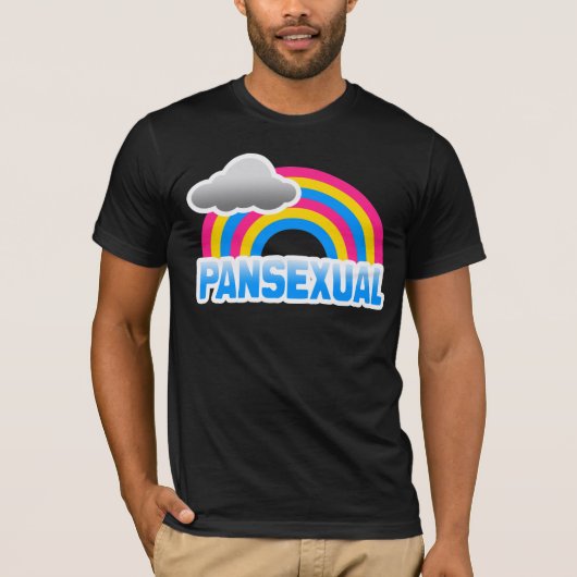 Pansexual Pride T - Shirt (Vorderseite)