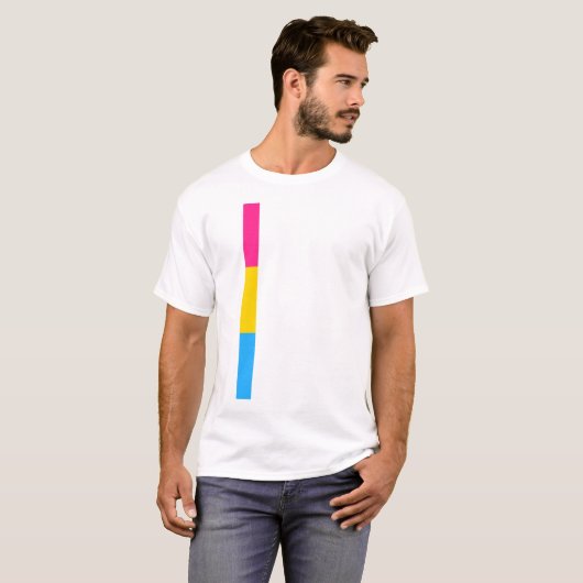 Pansexual Pride T-Shirt (Vorne ganz)
