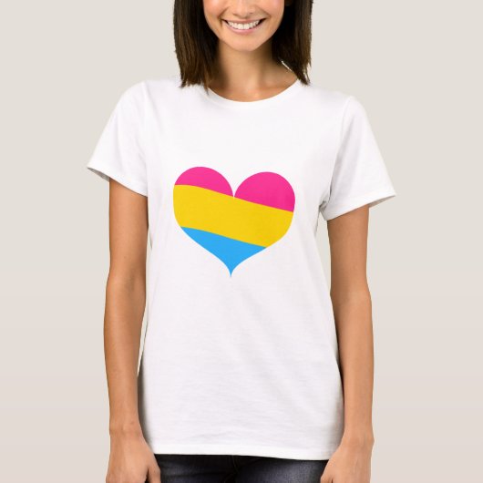 Pansexual Pride T-Shirt (Vorderseite)