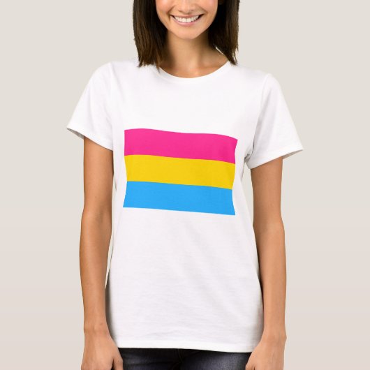 Pansexual Pride T-Shirt (Vorderseite)