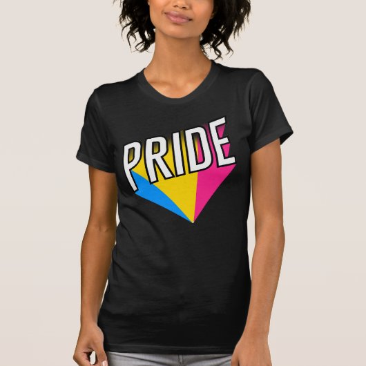 Pansexual Pride T-Shirt (Vorderseite)