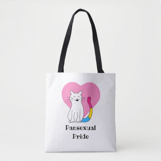 Pansexual-Pride Tasche (Vorderseite)