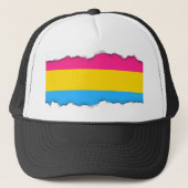 Pansexual Pride Truckerkappe (Vorderseite)