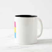 Pansexual Pride Zweifarbige Tasse (VorderseiteRechts)