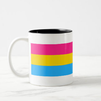 Pansexual Pride Zweifarbige Tasse
