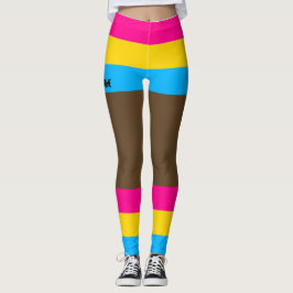 Pansexual PrideFaux Shorts & Legs Leggings