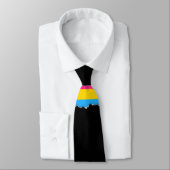 Pansexual-Prix-Flagge Krawatte (Gebunden)