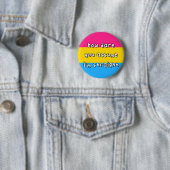 Pansexual Prix - "How Dare you Assume" - LGBT Button (Beispiel)