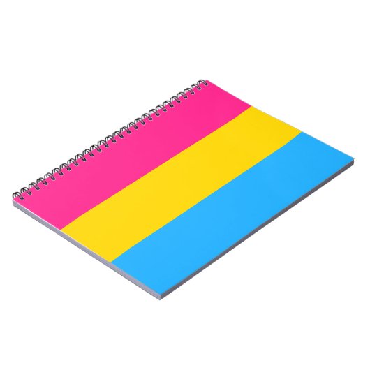 Pansexual-Prix-Notebook Notizblock (Linke Seite)
