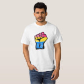 Pansexual Protest Faust T-Shirt (Vorne ganz)