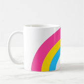 Pansexual Rainbow Prilag Niedlich Kaffeetasse (Links)