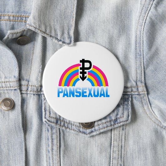 PANSEXUAL REGENBOGEN-FLAGGE BUTTON (Beispiel)
