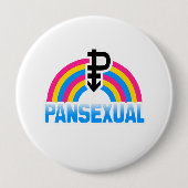 PANSEXUAL REGENBOGEN-FLAGGE BUTTON (Vorderseite)