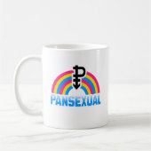 PANSEXUAL REGENBOGEN-FLAGGE KAFFEETASSE (Links)
