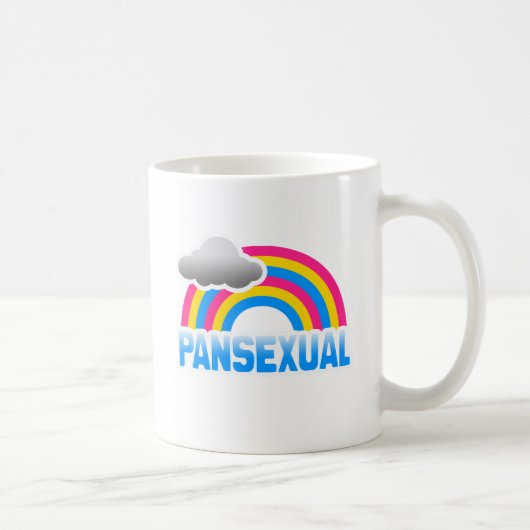 PANSEXUAL REGENBOGEN KAFFEETASSE (Rechts)