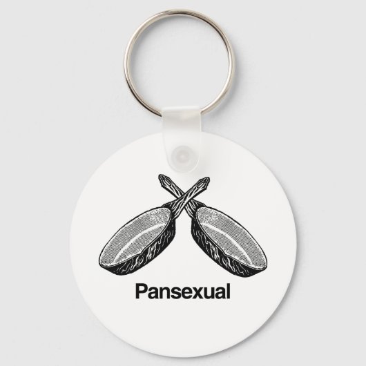 Pansexual - schlüsselanhänger (Vorderseite)