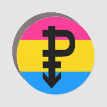 Pansexual-Stolperflagge