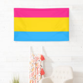 Pansexual-Stolperflagge Banner (Insitu)