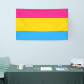 Pansexual-Stolperflagge Banner (Messeveranstaltung)